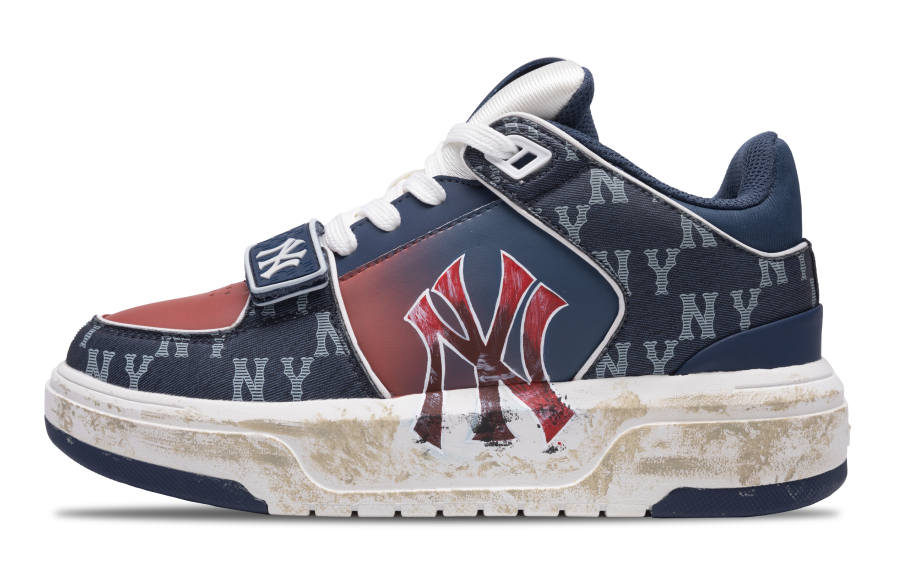 MLB MLB Chunky Liner Skateboard Shoes Unisex Mid Top Red/Blue