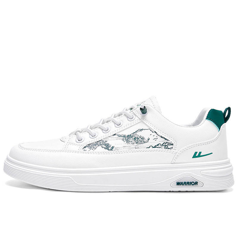 WARRIOR Warrior Low top Skateboard Shoes Men's White Green