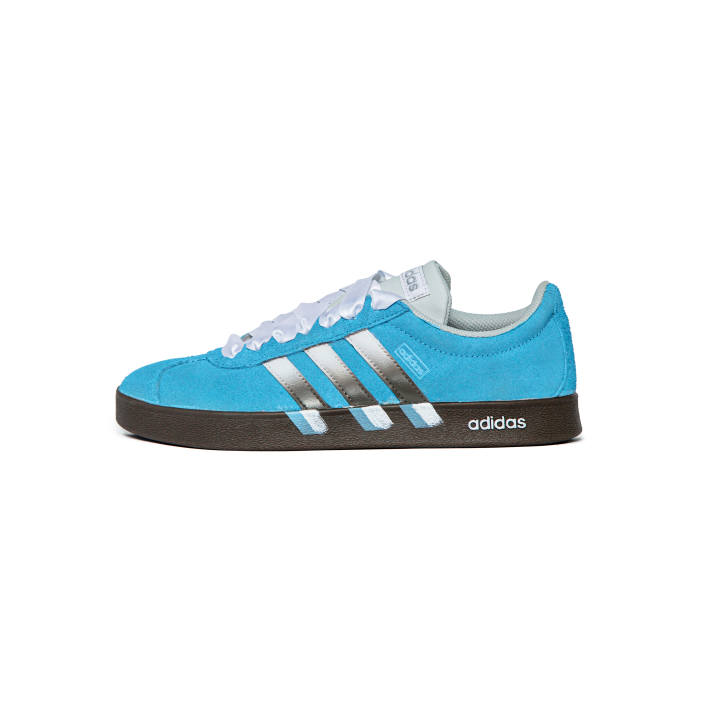 Adidas Adidas VL COURT 2.0 Ice Blue Silver Rainbow, Made By Vine Fei Coverage Abrasion Resistant Coverage Abrasion Resistant