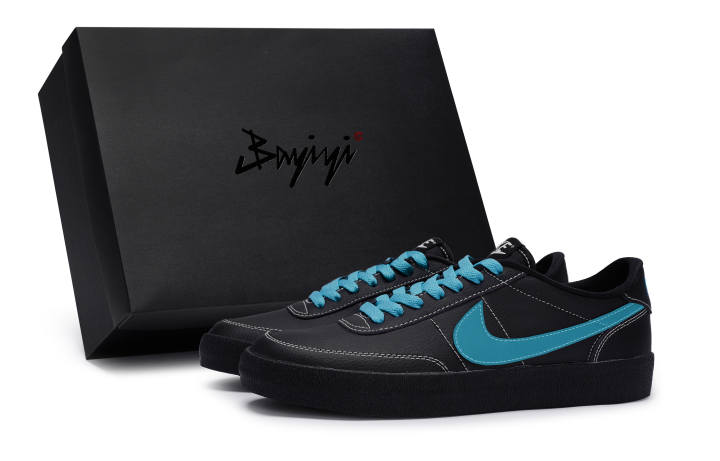 Nike Nike Killshot 2 Low top Skateboard Shoes Unisex Black Lake Blue