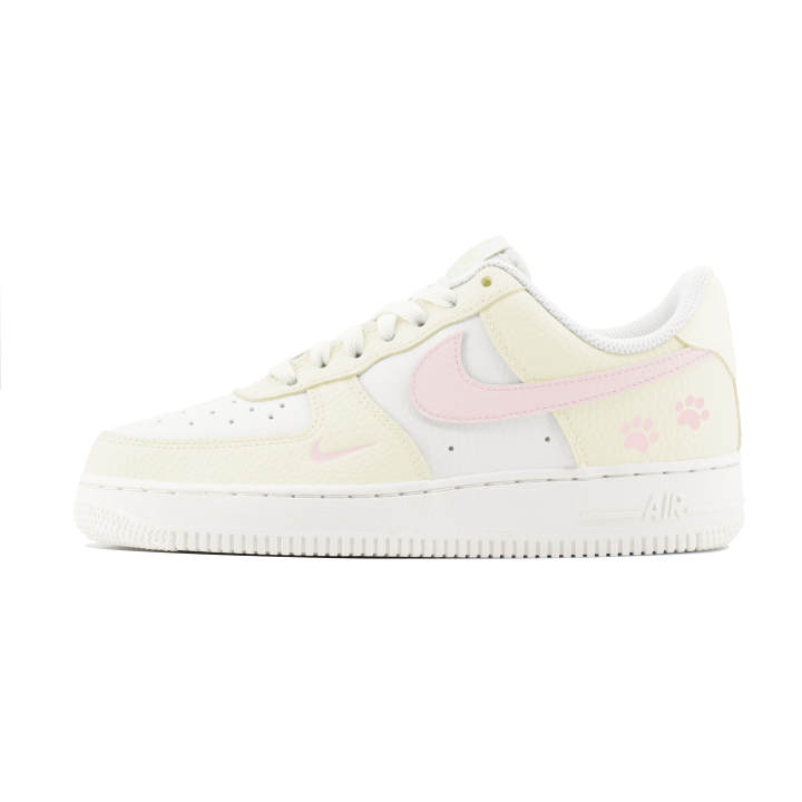 Nike Nike Air Force 1 'Concrete Boys' Abrasion Resistant Low top Skateboard Shoes Unisex White Yellow