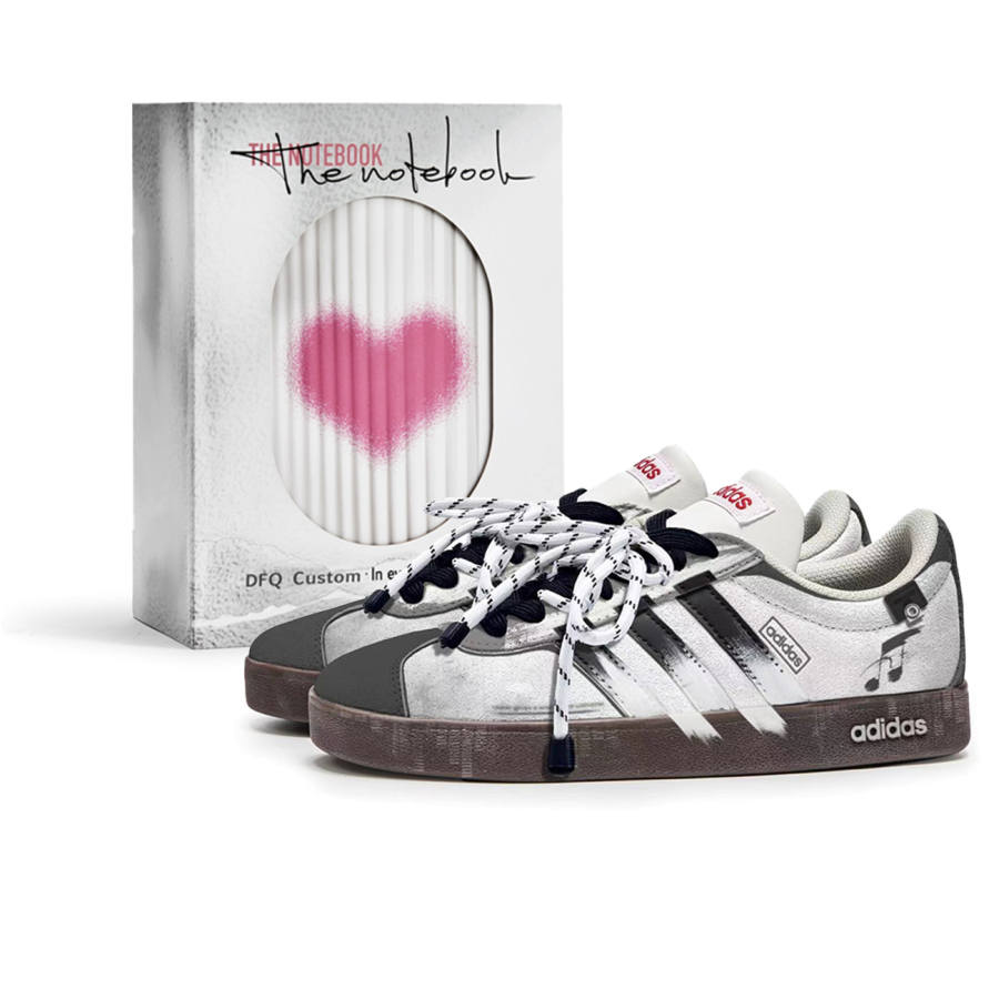 Adidas Neo VL Court 2.0 Da Vinci, Box, Love Ballad Slip Resistant Abrasion Resistant Slip Resistant Abrasion Resistant