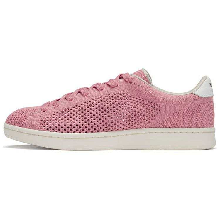 LACOSTE Fabric Low top Skateboard Shoes Women's Pink