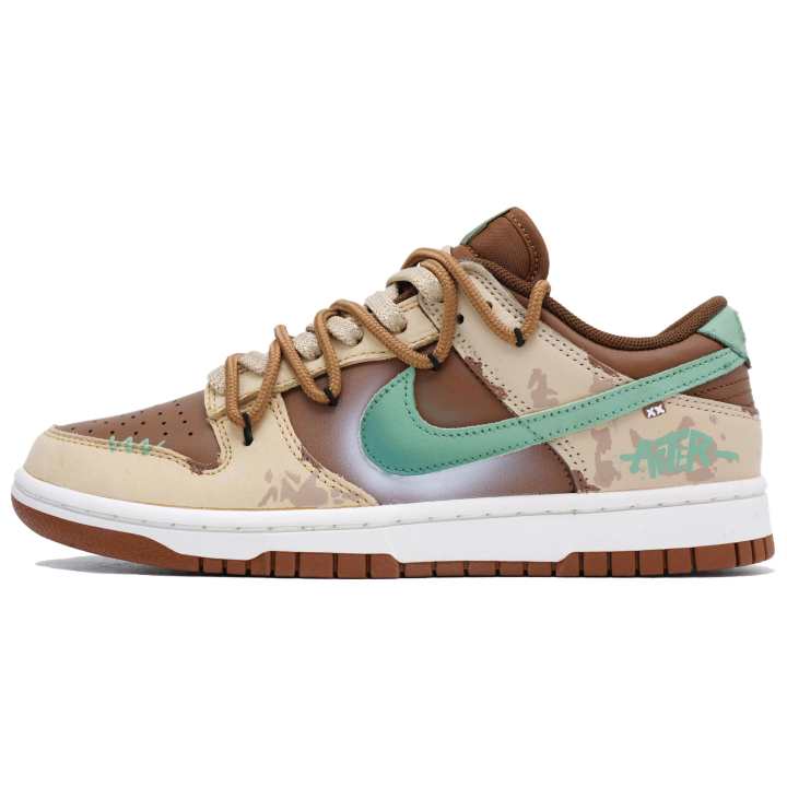 Nike Nike Dunk Low top Skateboard Shoes Unisex Brown