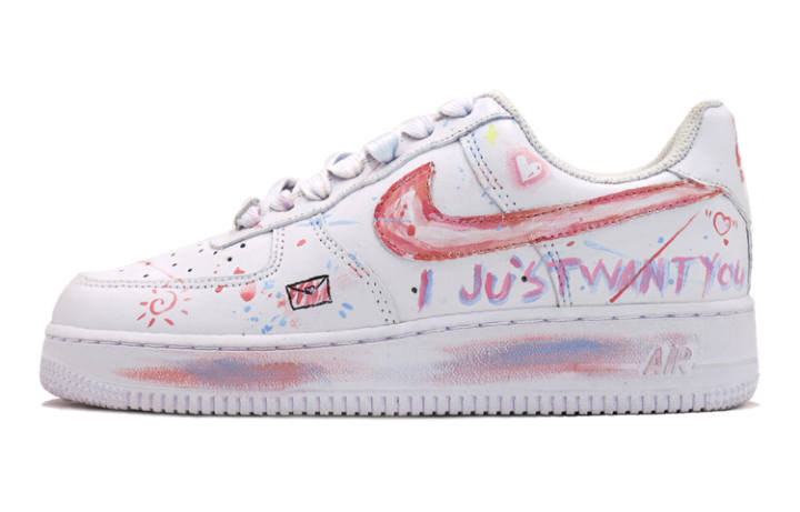 Nike Nike Air Force 1 Air Force 1 Leather Coverage Thermal Coverage Low top Skateboard Shoes GS White