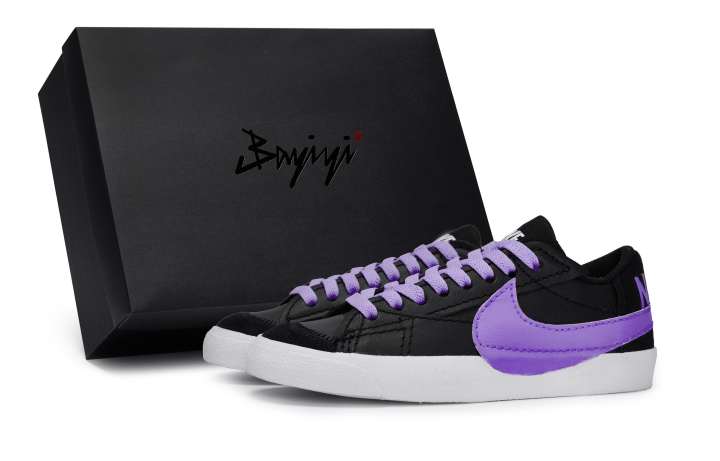 Nike Nike Blazer 811 Manufacturing, Nocturne Purple, Special Shoe Box Minimalist Slip Resistant Abrasion Resistant