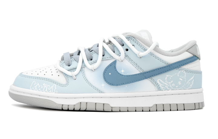 Nike Nike Dunk Low top Skateboard Shoes Women's Blue