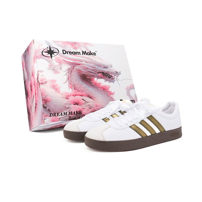 Adidas Neo VL Court 2.0 Low top Skateboard Shoes Unisex White