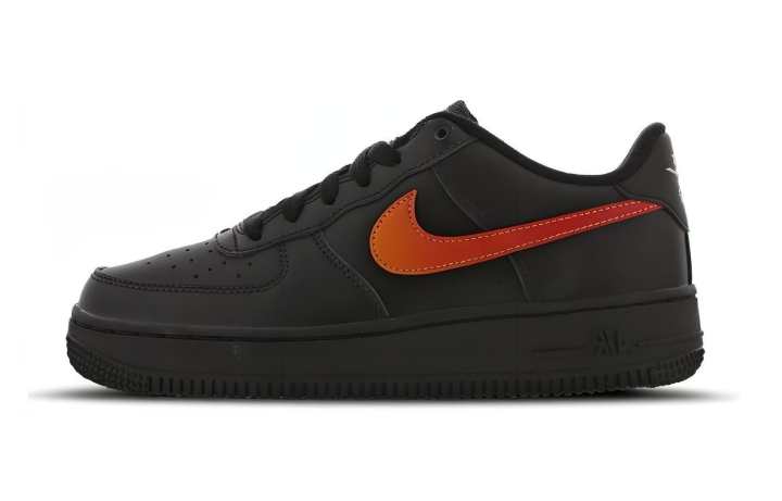Nike Nike Air Force 1 Low 'Black Red' Gs