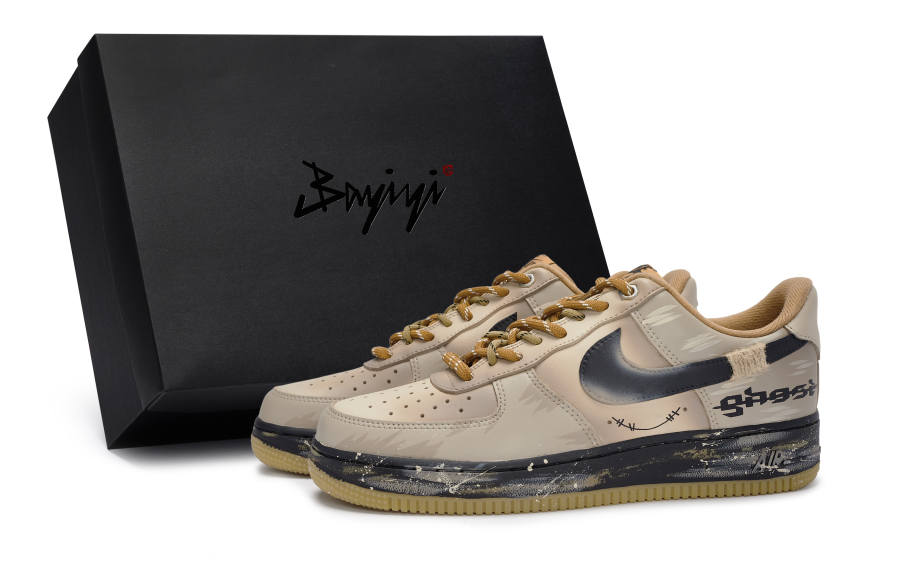 Nike Nike Air Force 1 811 Manufacturing, Spirit Of The Dunes Slip Resistant Slip Resistant Low top Skateboard Shoes Unisex