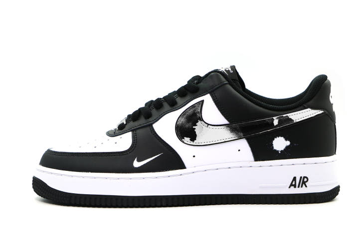 Nike Nike Air Force 1 Low top Skateboard Shoes Men's Black White