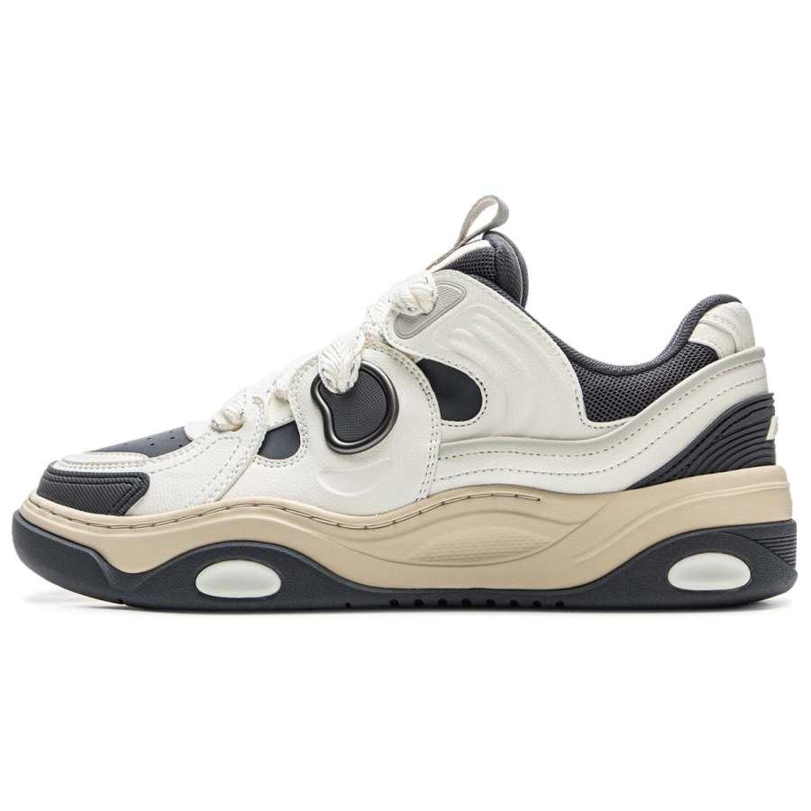Li-Ning Li Ning Campaign 3 Slip Resistant Cushioning Height Increasing Abrasion Resistant Low top Skateboard Shoes Men's