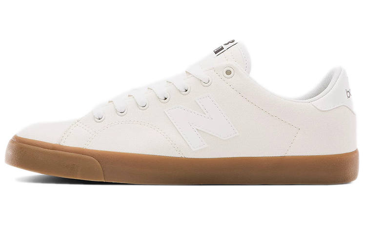 New Balance New Balance NB 210 Comfortable Slip Resistant Abrasion Resistant Low top Skateboard Shoes Men's White
