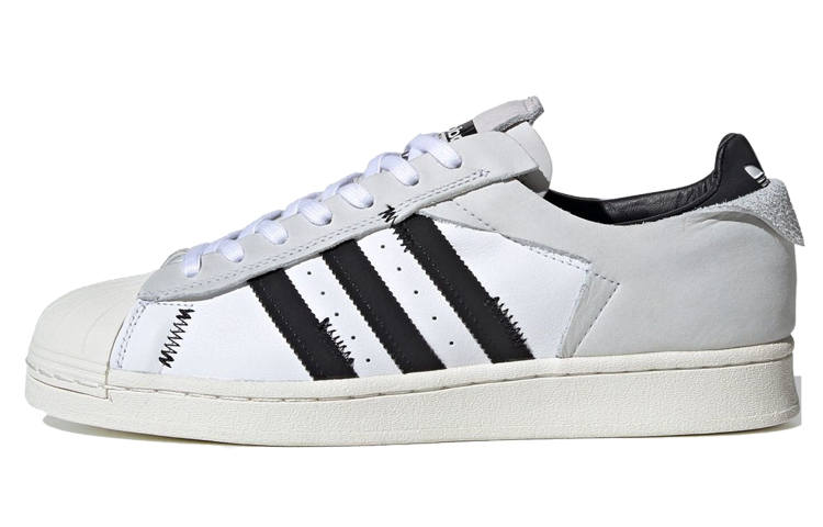 Adidas Originals Superstar 82 WS2 Leather Low top Skateboard Shoes Unisex Gray White