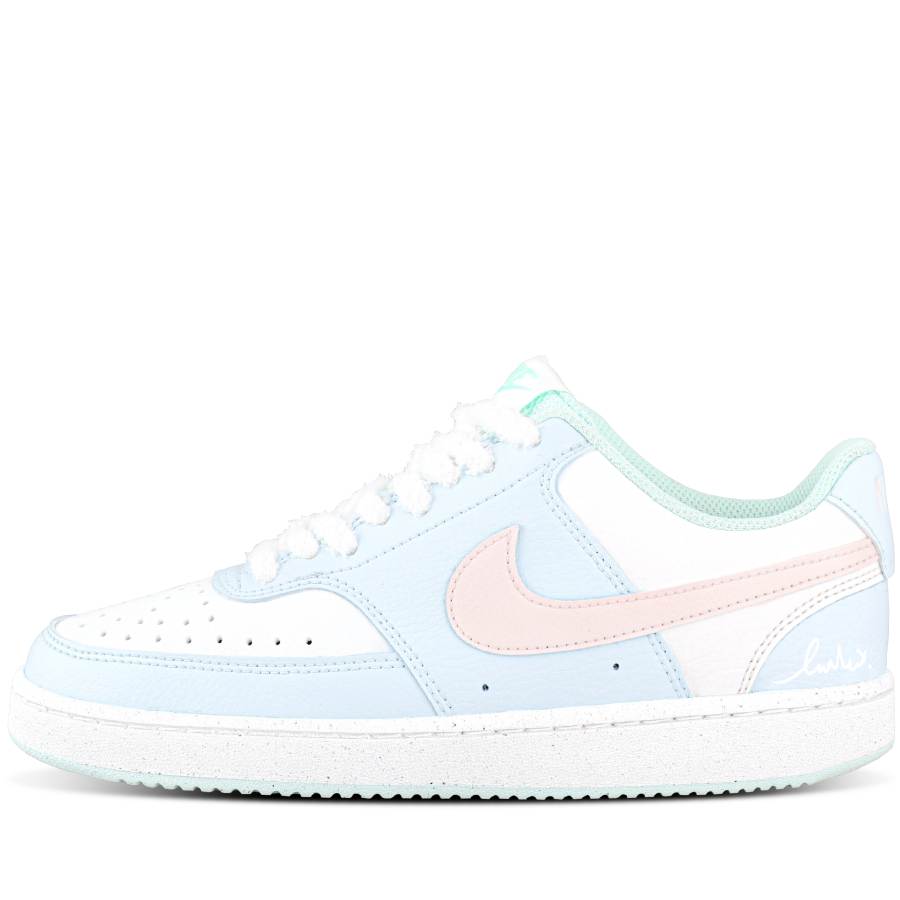 Nike Nike Court Vision Abrasion Resistant Lightweight Wear resistant And Lightweight Low top Skateboard Shoes Women's