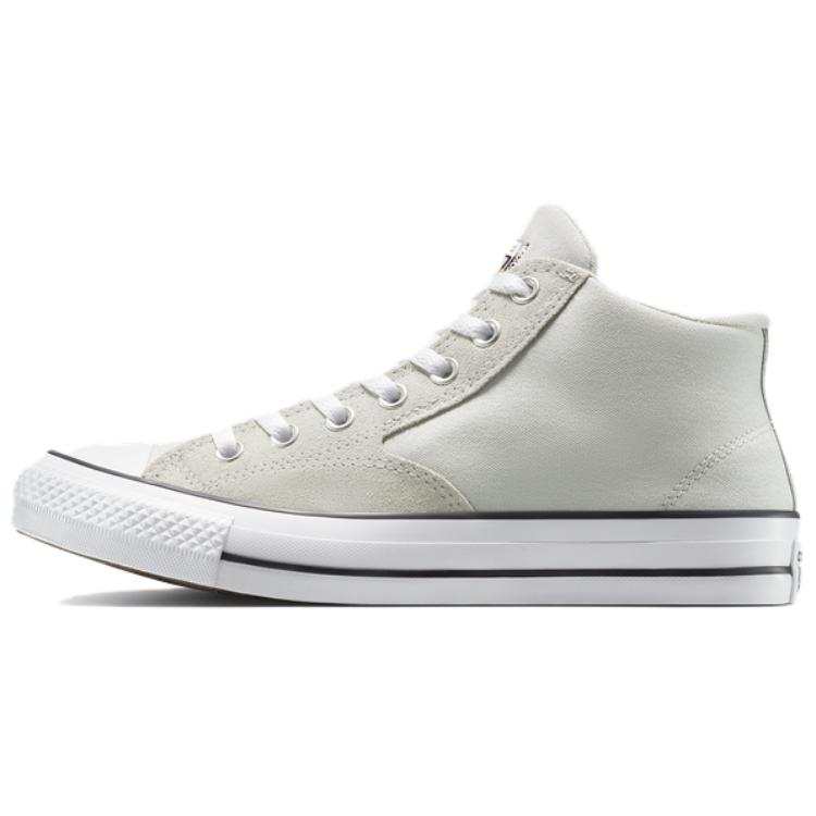 Converse All Star Abrasion Resistant Mid top Skateboard Shoes Unisex White Gray