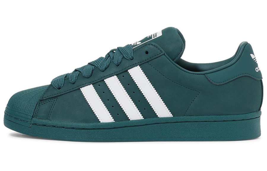 Adidas Originals SUPERSTAR Low top Skateboard Shoes Unisex Green White