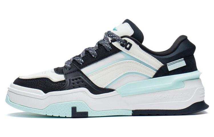 Li-Ning Li Ning Canchun Fashion Trend Low top Sports Casual Shoes Women's Black White Blue