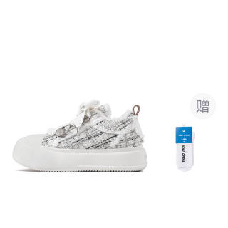 SOAP OPERA Basic Collection Bubble Shoes, Coconut Angels Fleece Lined Comfortable Box