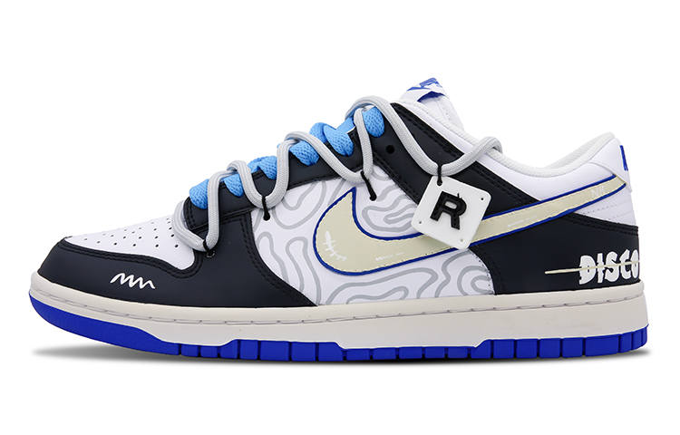 Nike Nike Dunk Graffiti Artist Low top Skateboard Shoes Women's Black Blue