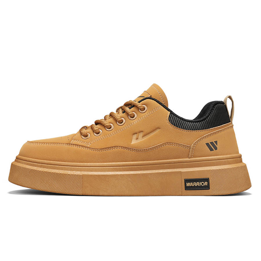 Warrior British Style Puffy Shoes Abrasion Resistant Skateboard Shoes Men's