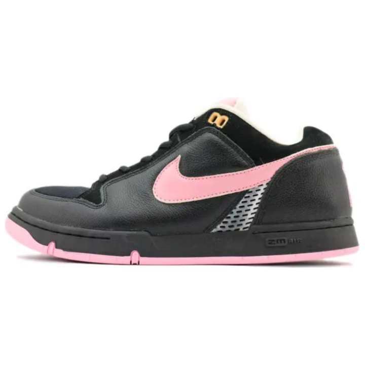 Nike Nike Zoom Air Angus Cushioning, Wear Resistant Low top Skateboard Shoes Unisex Black