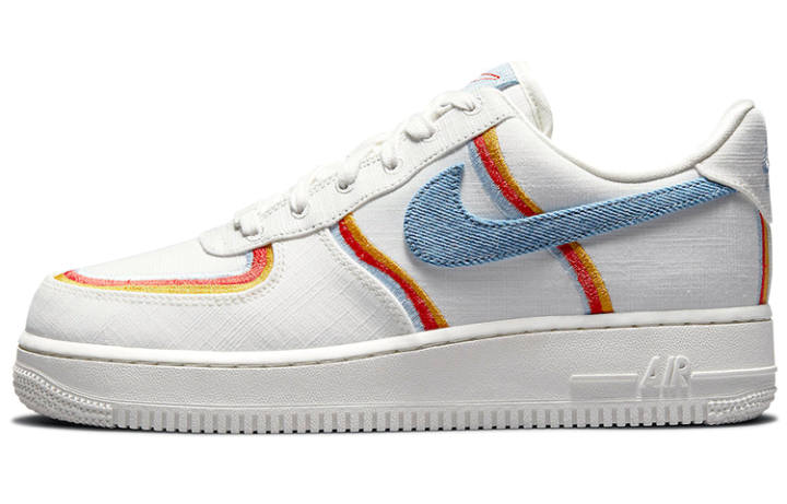 Nike Nike Air Force 1 Low 'Sail Denim Swoosh' Women's