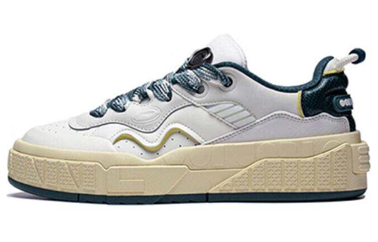 Li-Ning Li Ning 001 UNBLOCK Slip Resistant Low top Skateboard Shoes Men's White Green