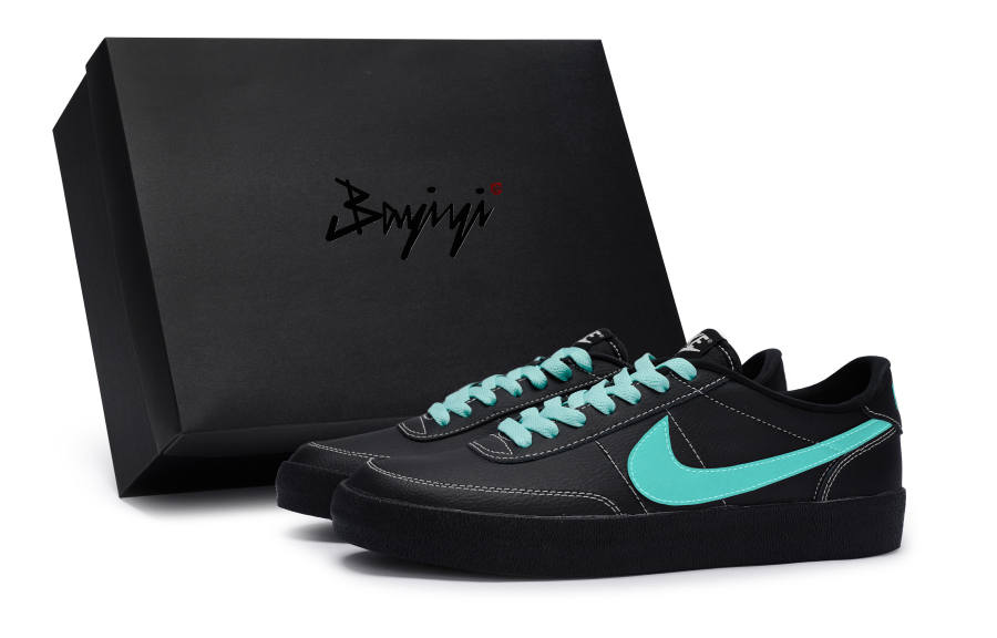 Nike Nike Killshot 2 Impact Resistance Quick Dry Low top Skateboard Shoes Unisex Black Tiffany