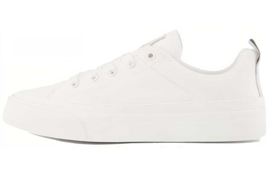 Kappa Slip Resistant Abrasion Resistant Slip Resistant Abrasion Resistant Low top Skateboard Shoes Unisex White
