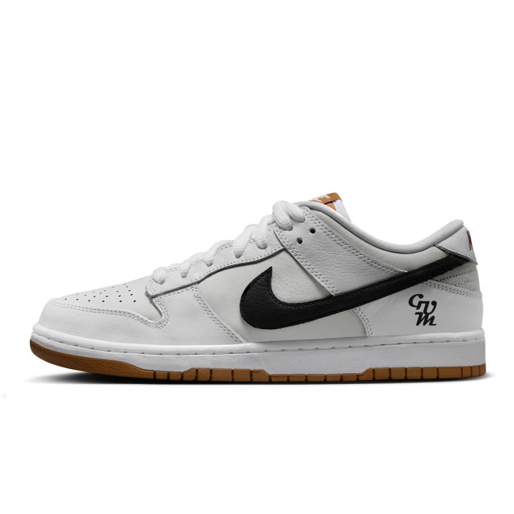 Nike Nike Dunk Abrasion Resistant Low top Skateboard Shoes Unisex White Black