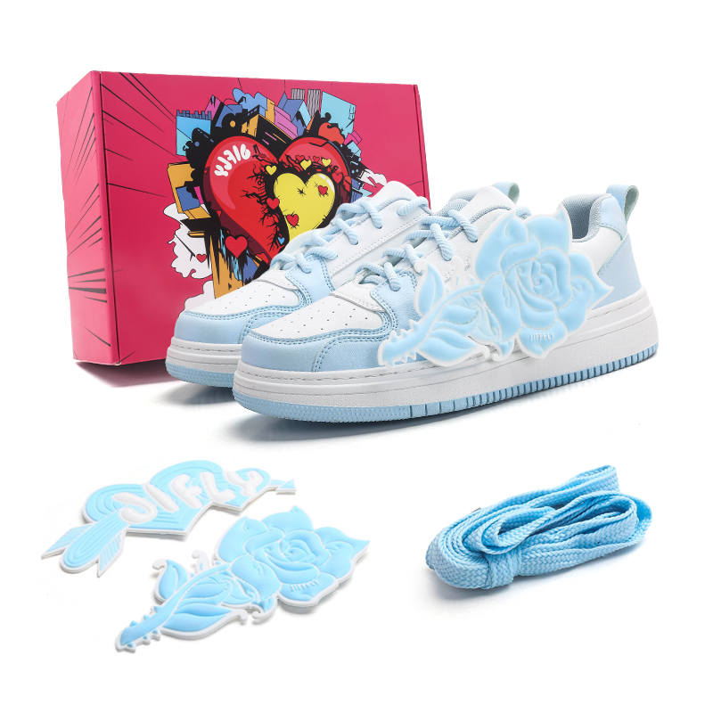 Jifffly Slip Resistant, Abrasion Resistant, Height Increasing Low top Skateboard Shoes Unisex