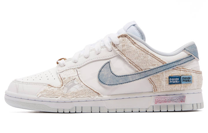 Nike Nike Dunk Low Retro Panda Mischief, Weaving Dreams, The Heart's Desire Slip Resistant Abrasion Resistant Low top