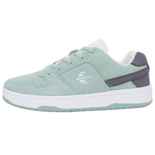 JIANKECHAO Slip Resistant Abrasion Resistant Low top Skateboard Shoes Unisex Mint Green
