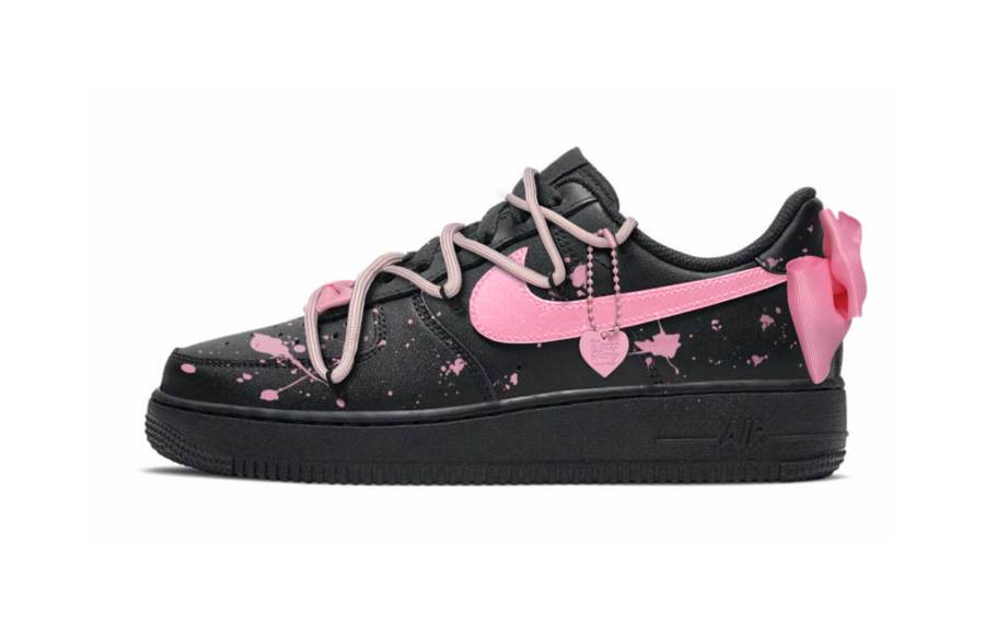 Nike Nike Air Force 1 Sweetheart Mary Slip Resistant Low top Skateboard Shoes Women's Black