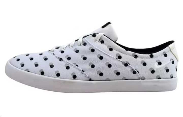 Nike Nike Mini Sneaker Lace Print White Women's