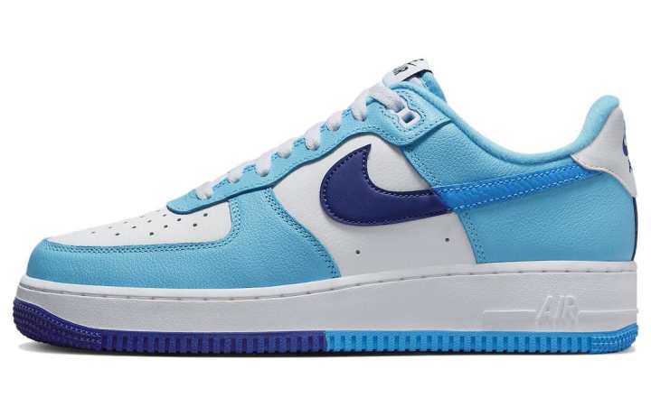 Nike Nike Air Force 1 Low '07 LV8 Split Light Photo Blue Deep Royal