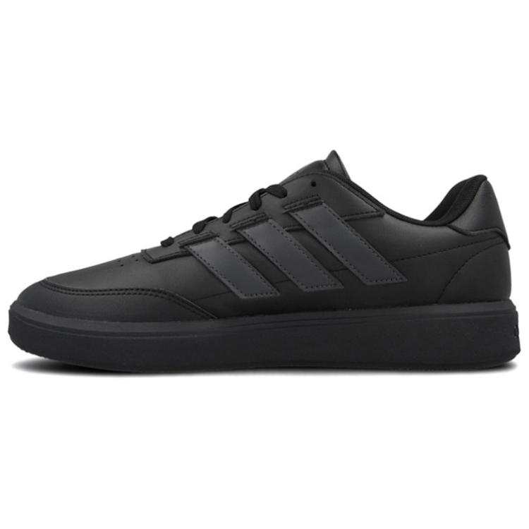 Adidas Adidas COURTBLOCK Comfortable Slip Resistant Abrasion Resistant Skateboard Shoes Unisex Black