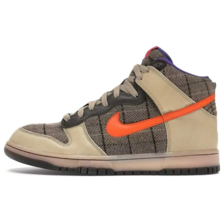 Nike Nike Dunk High Premium Tweed Orange Blaze