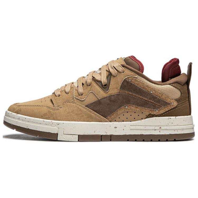Li-Ning Li Ning Wave PRO Slip Resistant Abrasion Resistant Low top Skateboard Shoes Women's Brown