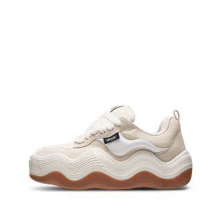 Heyday Low top Skateboard Shoes Unisex Ecru