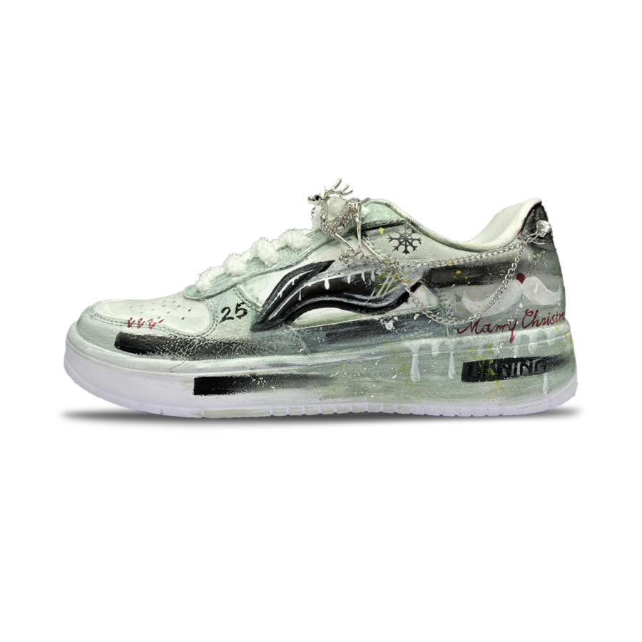 Li-Ning Li Ning Floating Boat Thermal Cushioning Low top Skateboard Shoes Unisex Black Cyan