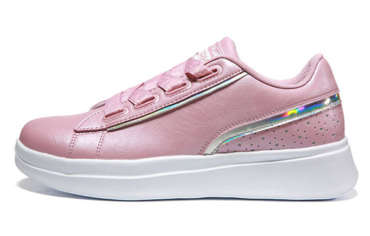 PEAK Rubber Trendy Coverage Low top Skateboard Shoes Women's Pink Purple