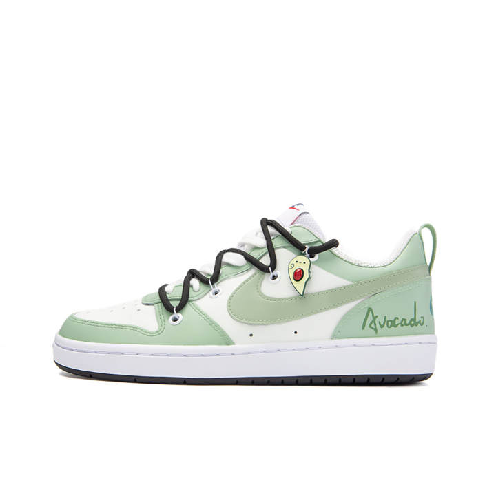 Nike Nike Court Borough Avocado, Amber Slip Resistant Abrasion Resistant Slip Resistant Abrasion Resistant Low top