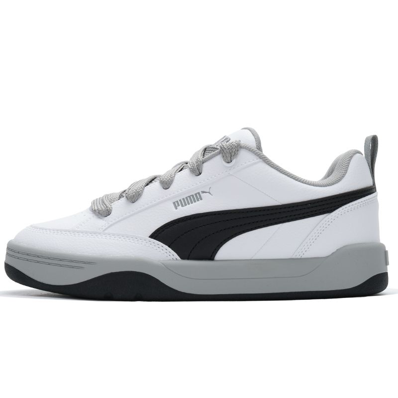 PUMA Park Lifestyle Abrasion Resistant Low top Skateboard Shoes Unisex Black White