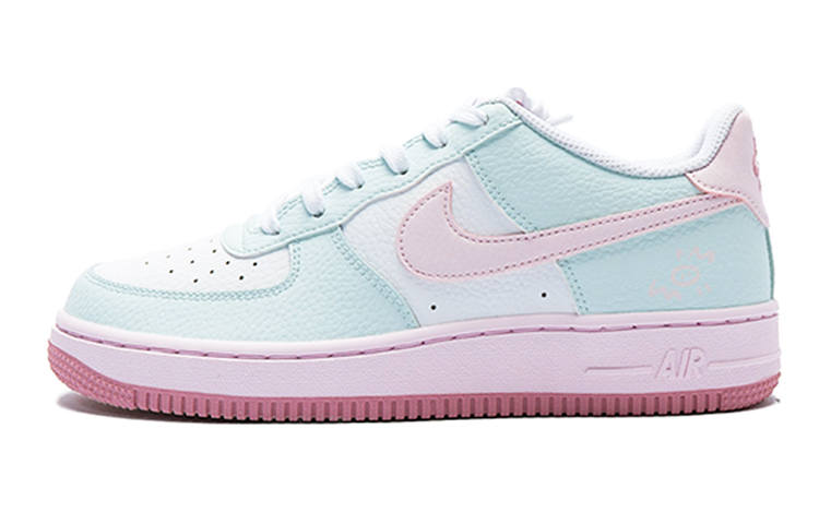 Nike Nike Air Force 1 Skateboard Shoes Women's Low Top Pink/Blue/White