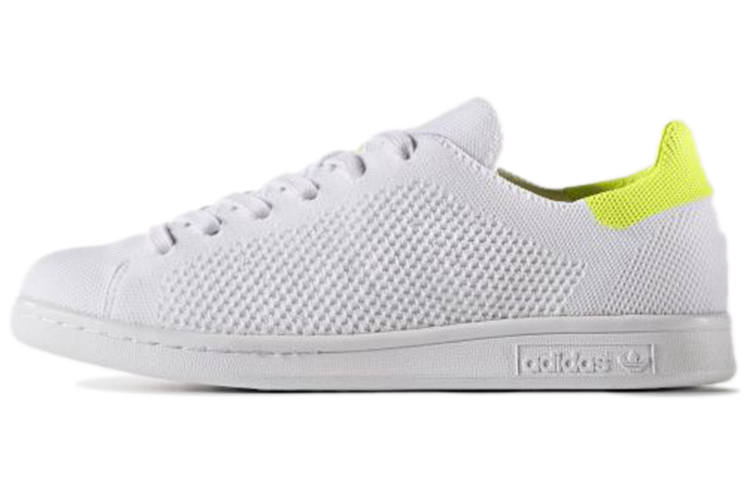 Adidas Originals Stan Smith Primeknit Comfortable Low top Skateboard Shoes Women's Cloud White