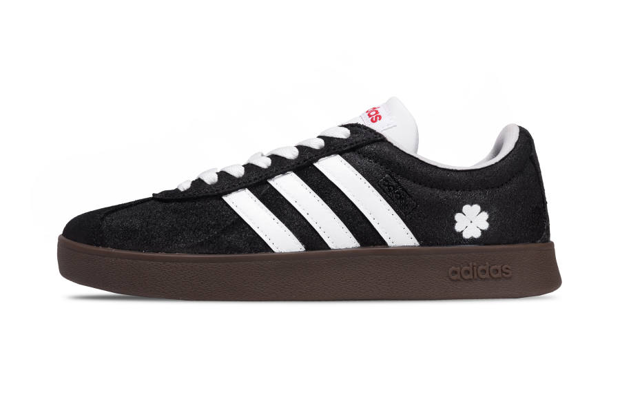 Adidas Adidas VL COURT 2.0 Night Lucky Leather Casual Cushioning Abrasion Resistant Cushioning, Wear Resistant Low top