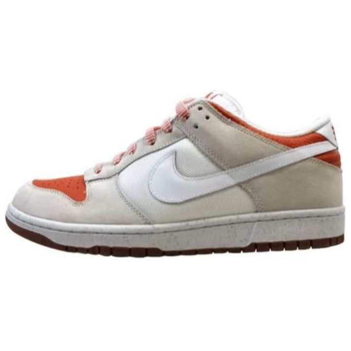 Nike Nike Dunk Low Cl White/White Hoop Orange