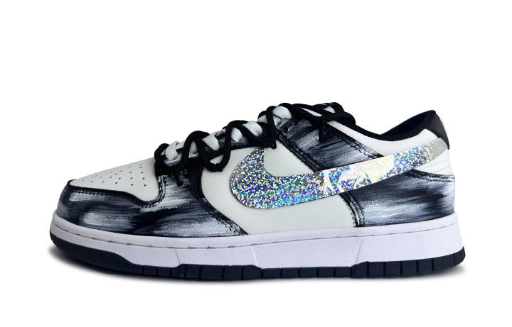 Nike Nike Dunk Light Shadow Abrasion Resistant Low top Skateboard Shoes Unisex Black Gray